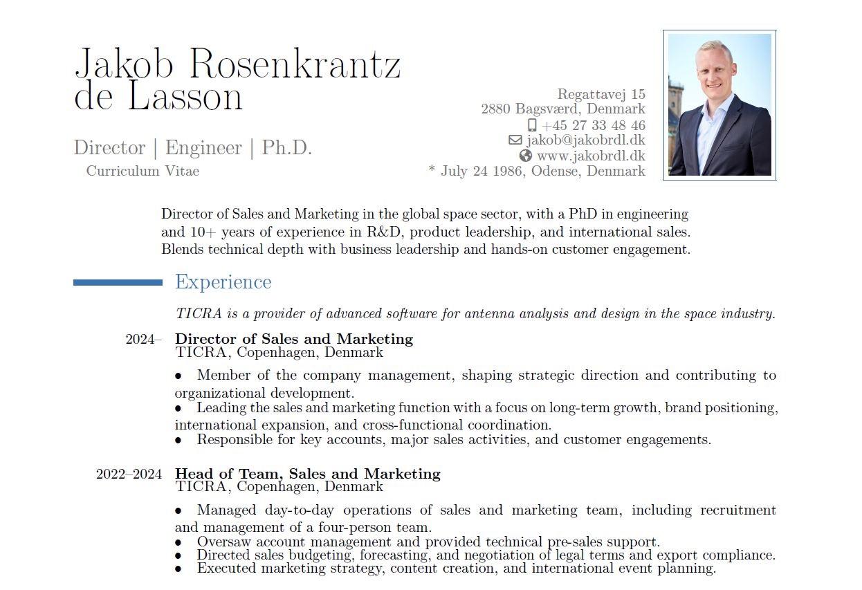 My CV